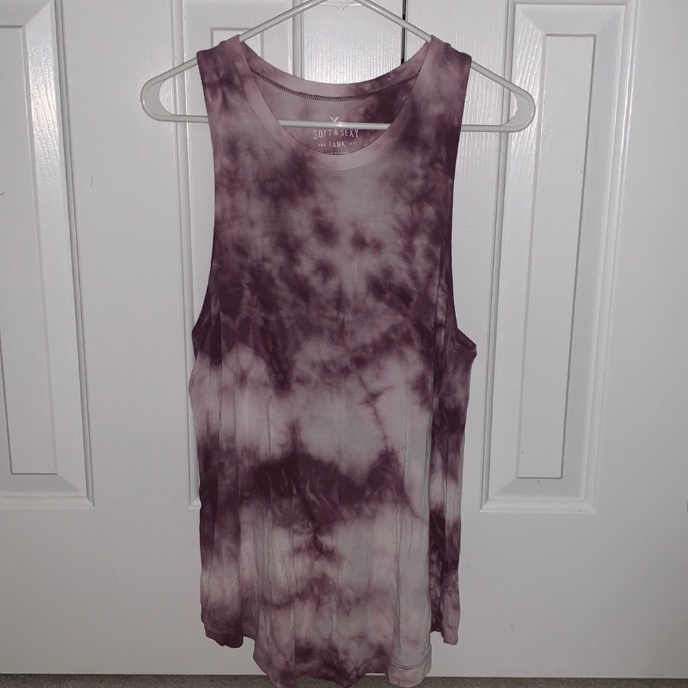 American Eagle tie dye soft and sexy tank